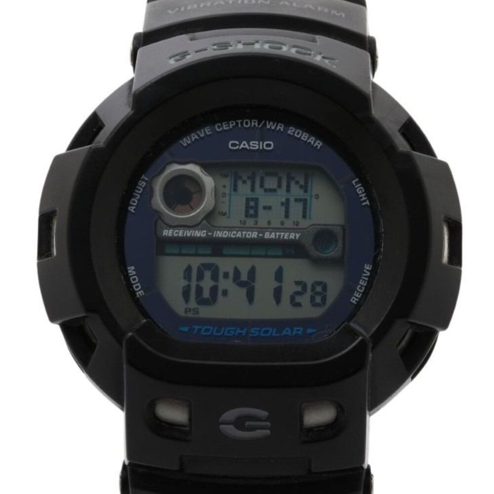 CASIO G-SHOCK THE G SILENCER GW-400J-1JF Black Stainless Steel Men's Digital ...